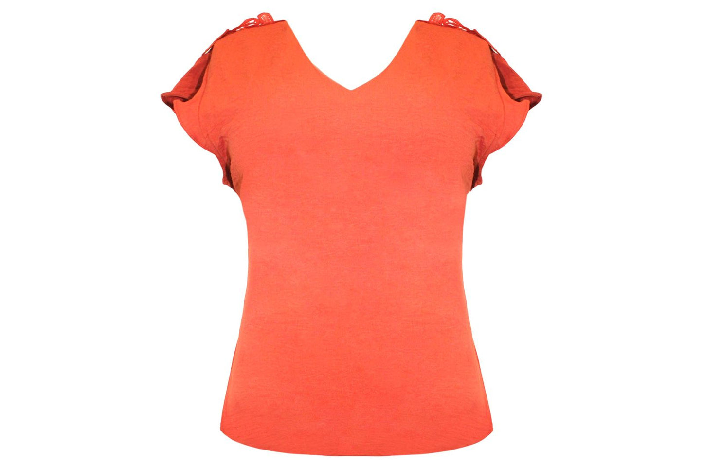Camisa formal mujer dama terracota IN1-1665 390290