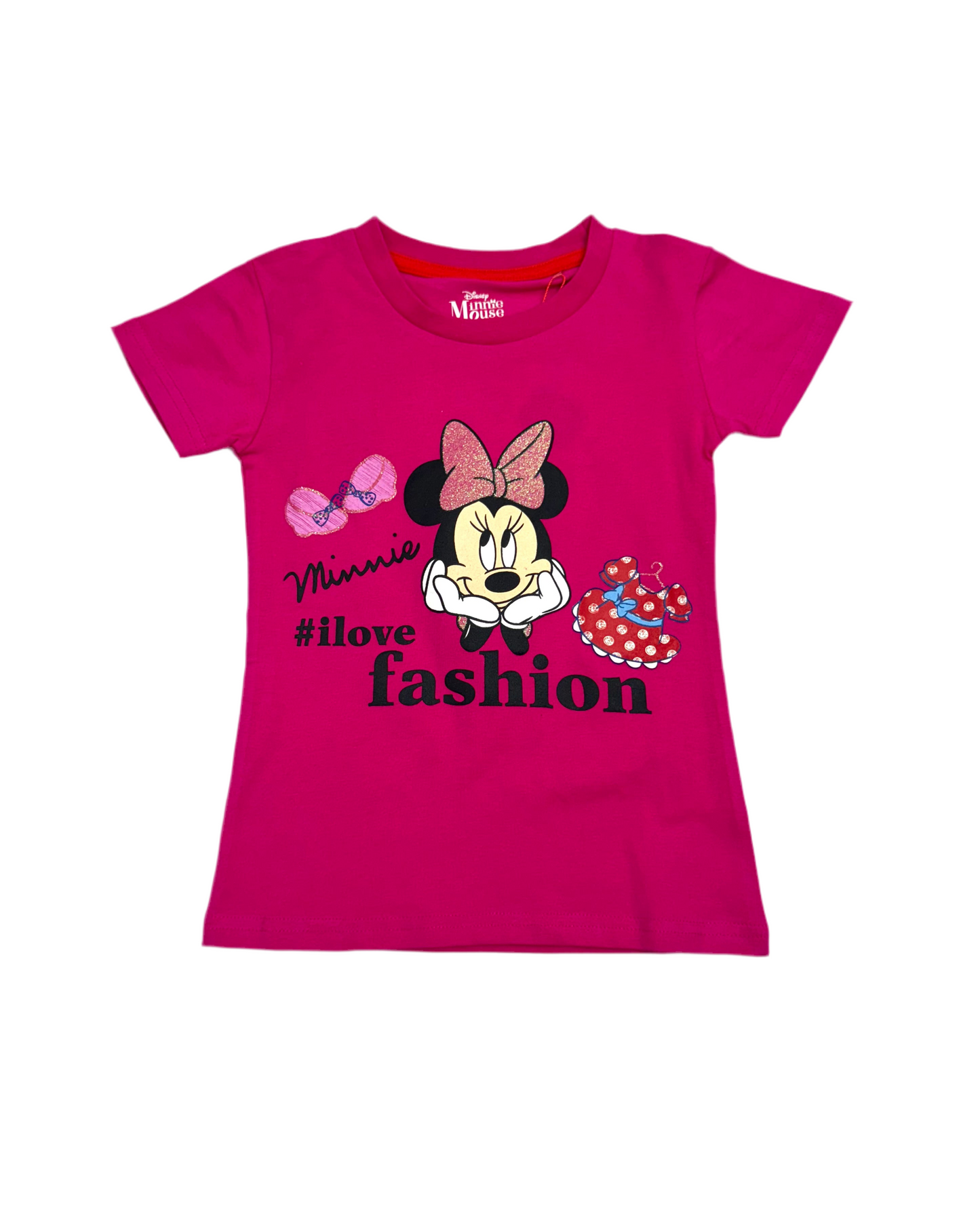 Camisa rosada fucsia niña Minnie Disney MM-2405