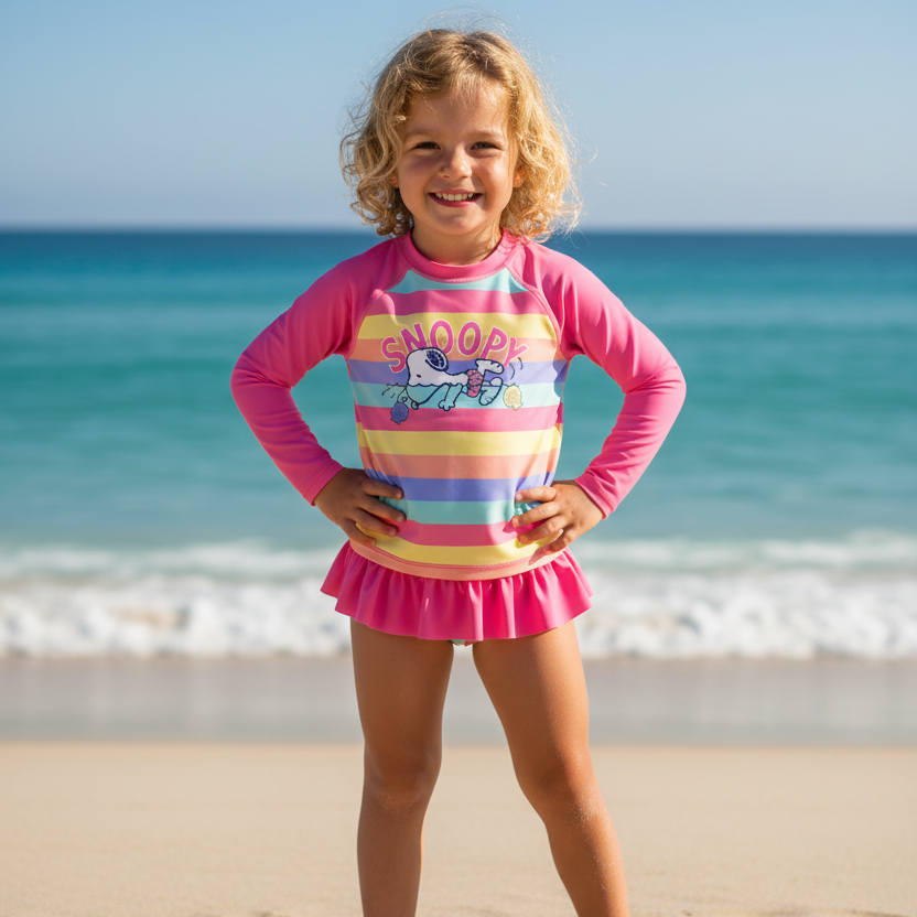 Traje de baño Swim Snoopy bebé niña St Jacks 0430005301