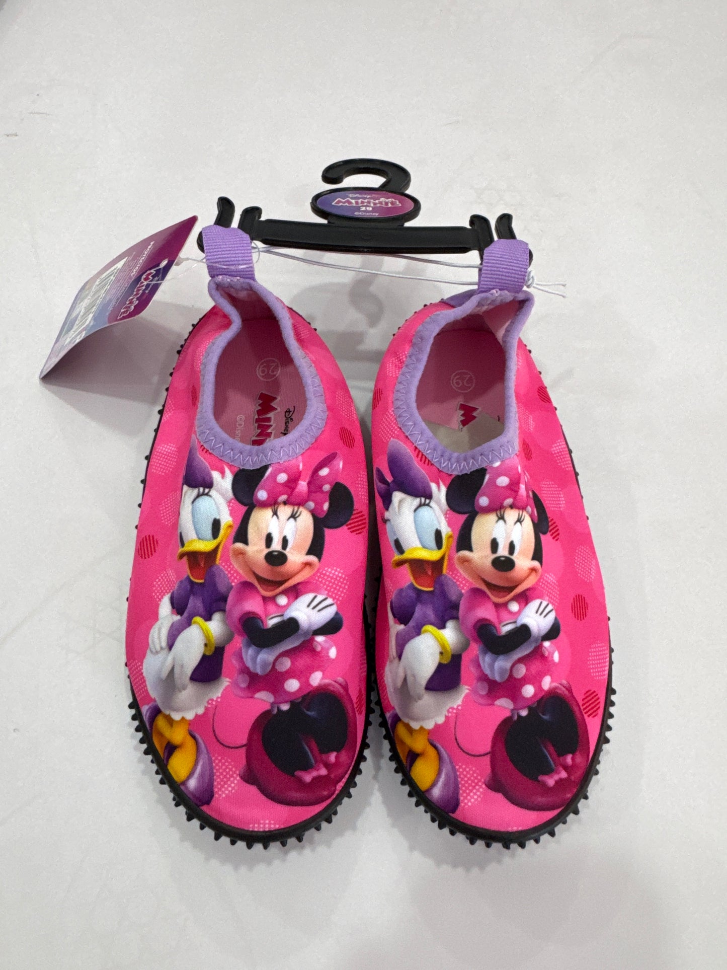 Sandalias de baño rosadas con morado bebe y niña Minnie & Daisy D8-MI-Z157D water shoes