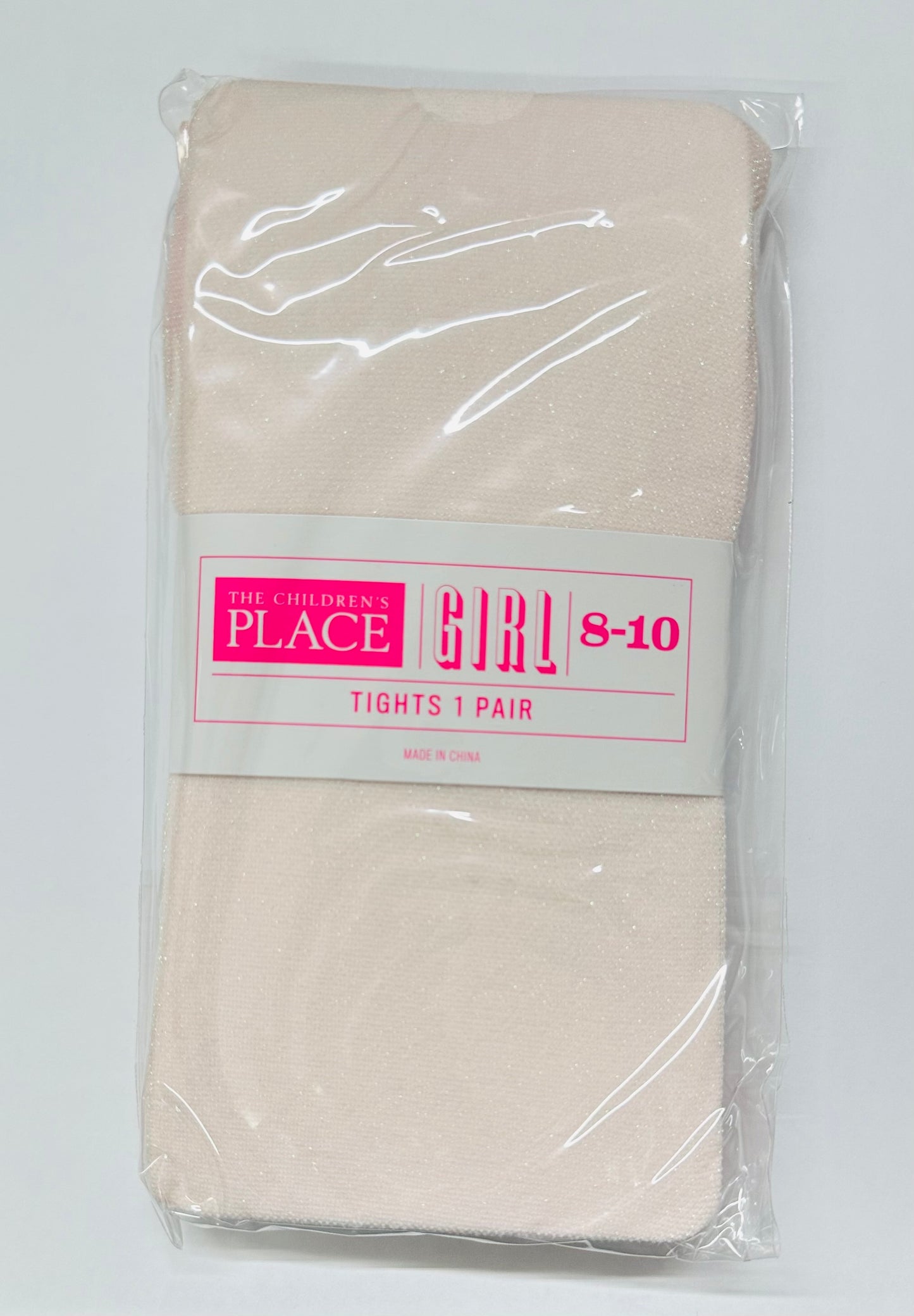 Medias Rosadas suave Glitter Childrens place