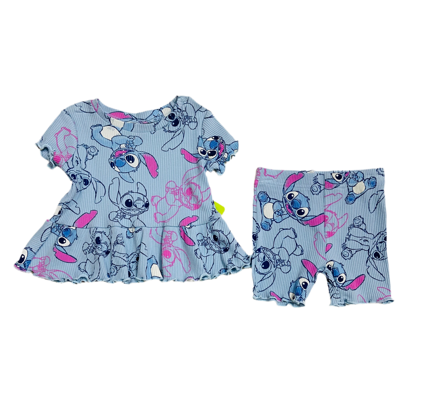 Set conjunto 2 piezas Stitch St Jacks bebe niña