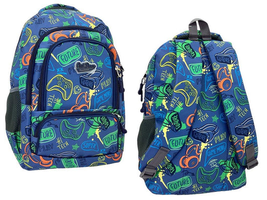 Mochila azul figura videojuegos 061-122013