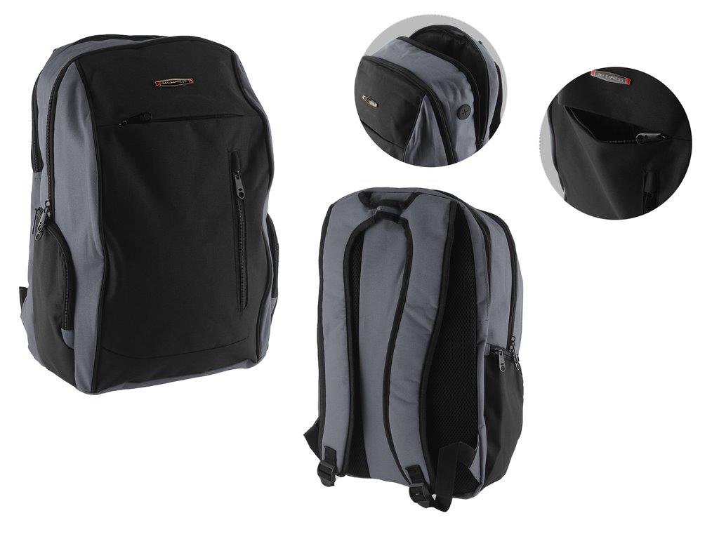 Mochila Negra 30x17x45 061-BK1031G