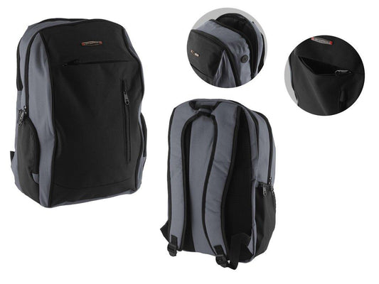 Mochila Negra  30x17x45 061-BK1031G
