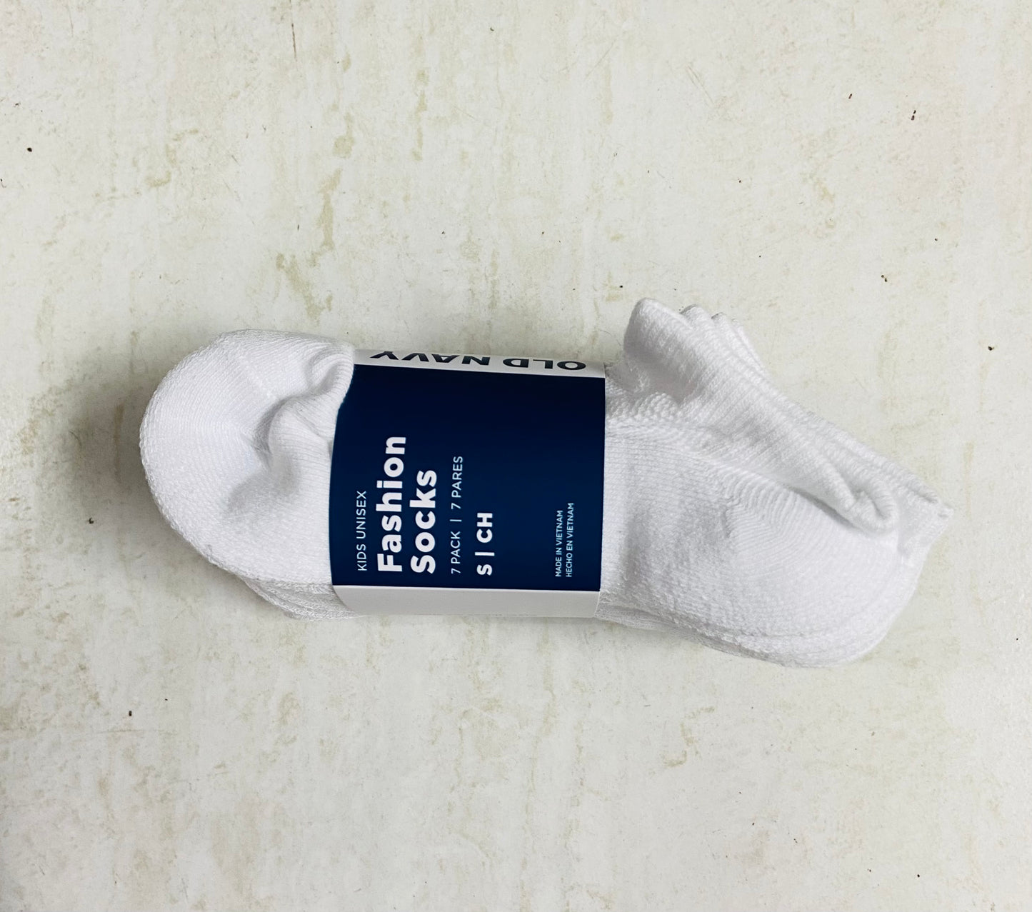Calcetines blancos Old Navy 7 pares unisex 655751