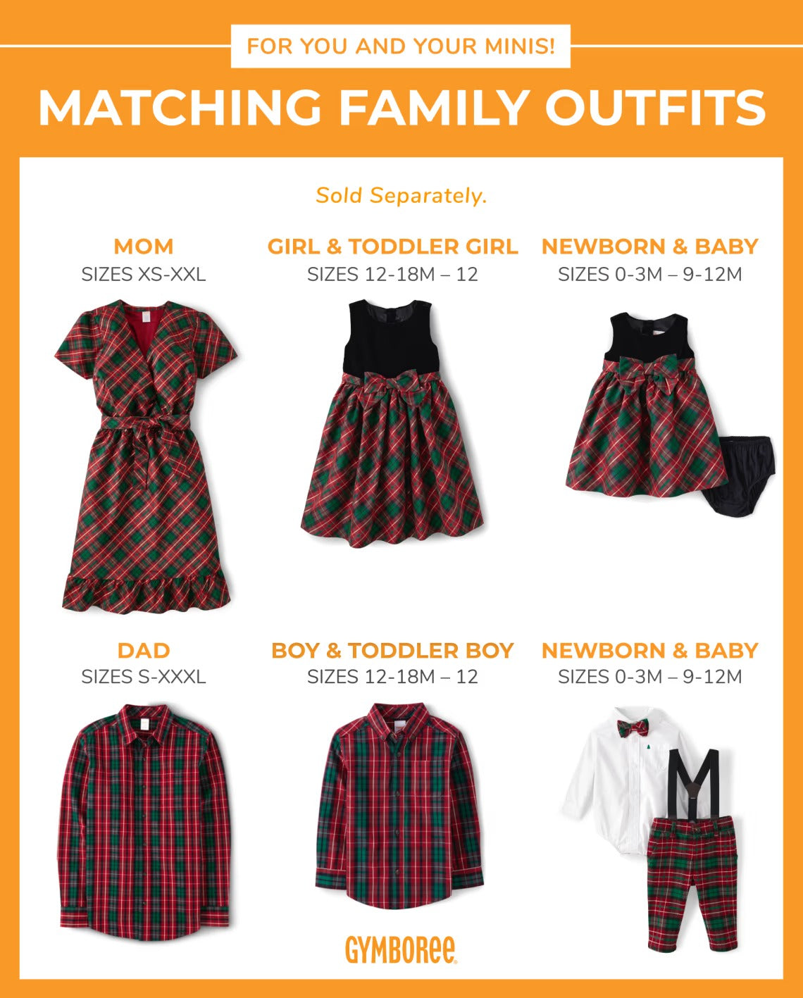 Camisa cuadros rojos y Verde Gymboree Adulto hombre 04510192