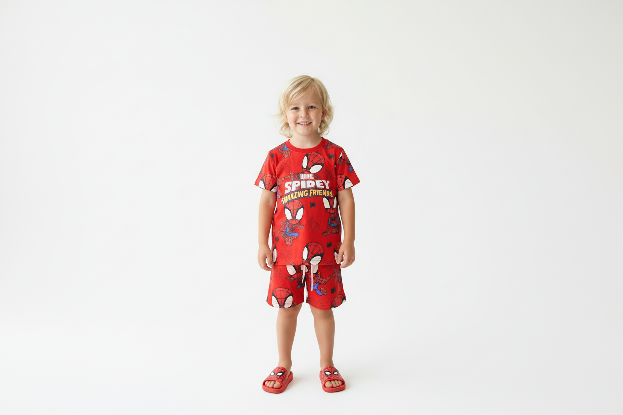 Set conjunto 2 piezas niño rojo Spiderman M9-SPY-123N 590490