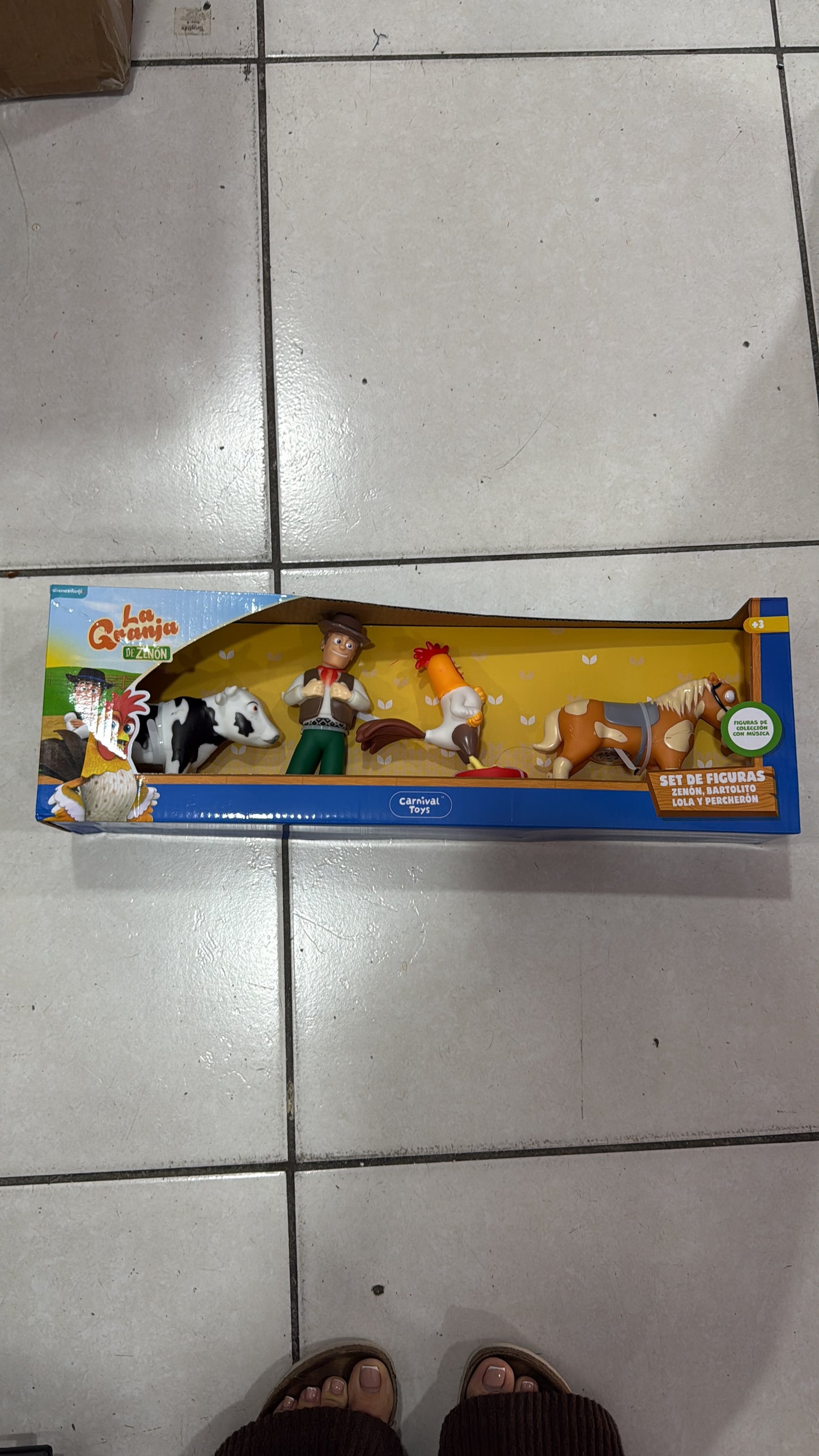 Juguete la granja de zenon 4 piezas RT-GZ6-04S niña niño 890690