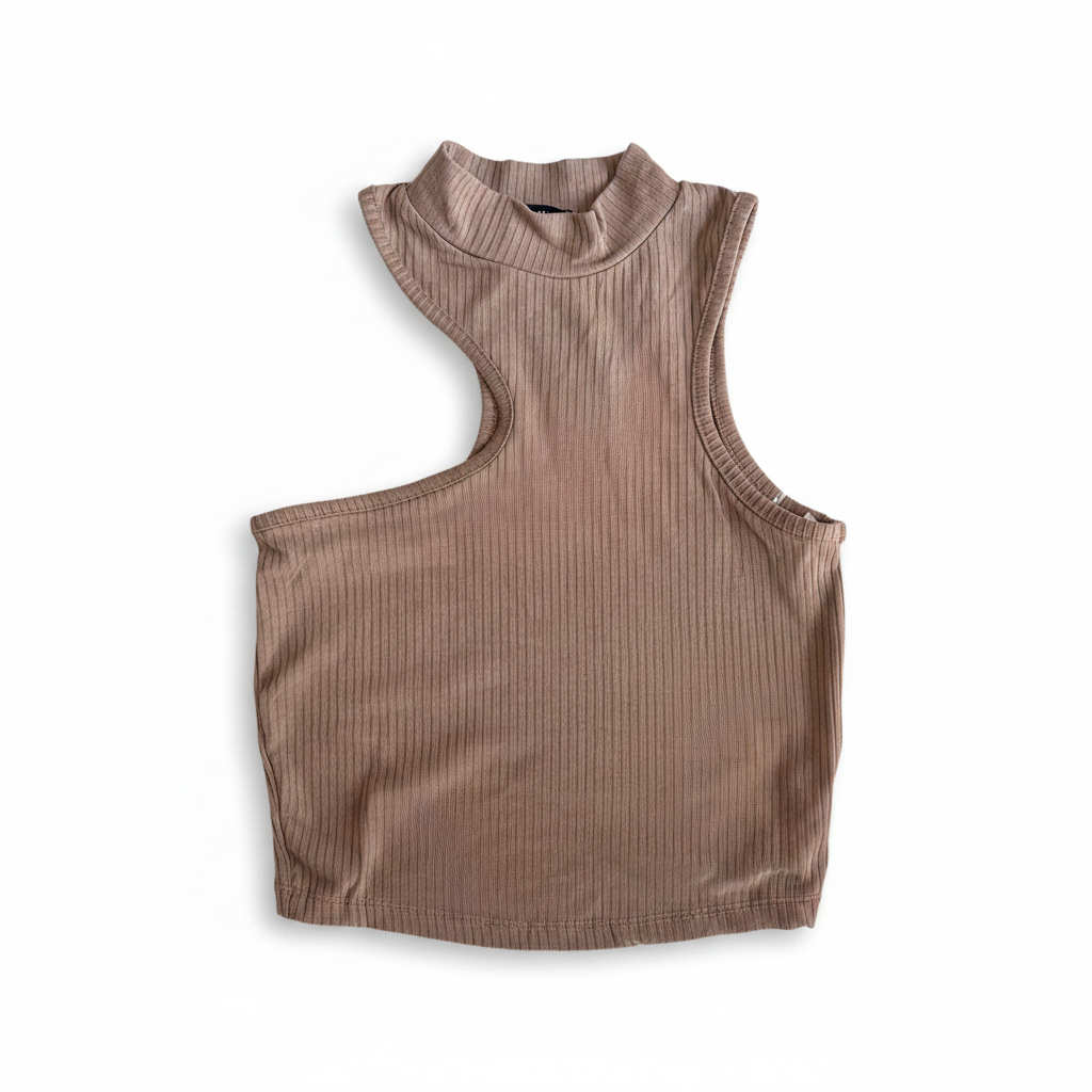 Camisa dama blusa nude beige CTD1170-8 290190 promp 4x1000
