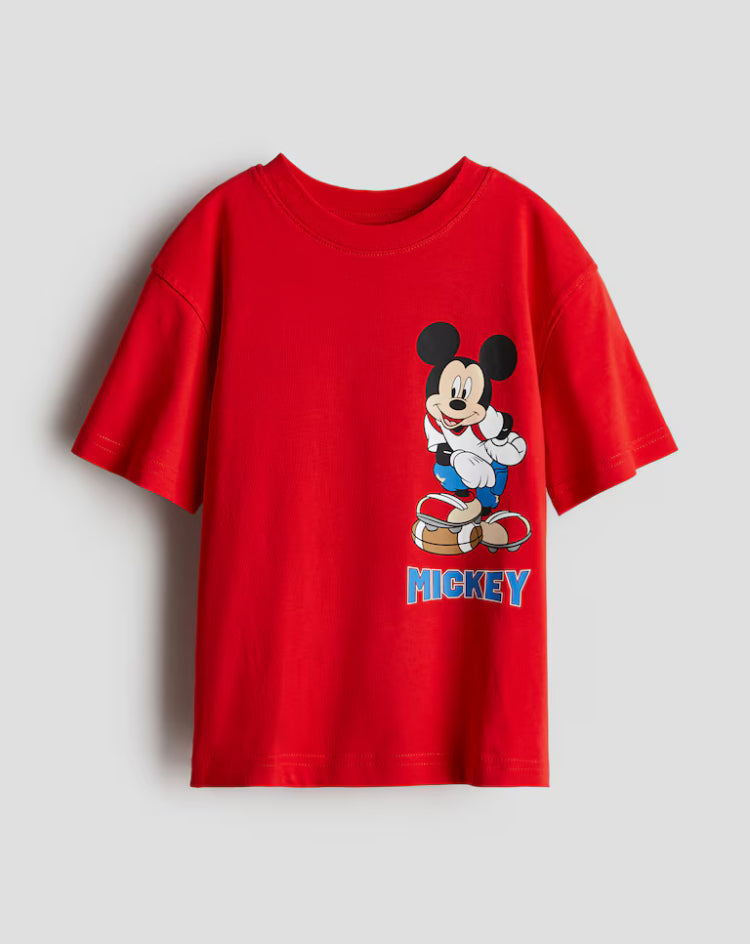 Camisa Roja Mickey Disney H&M niño 1117472
