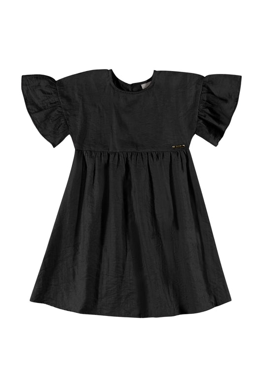 Vestido negro quimbykids niña 34176 008910 revuelos