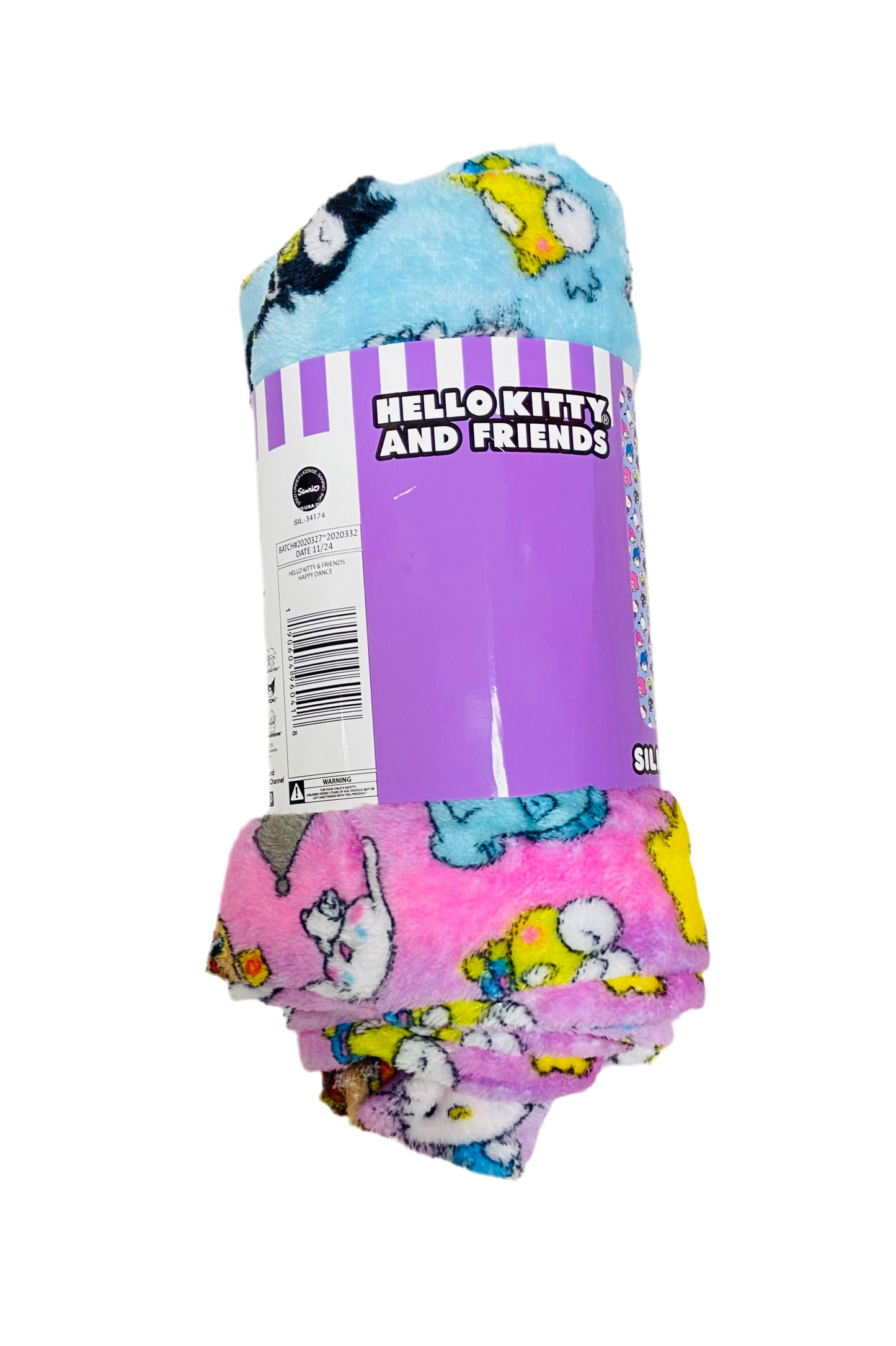 Cobija sabana de viaje hello kitty niña