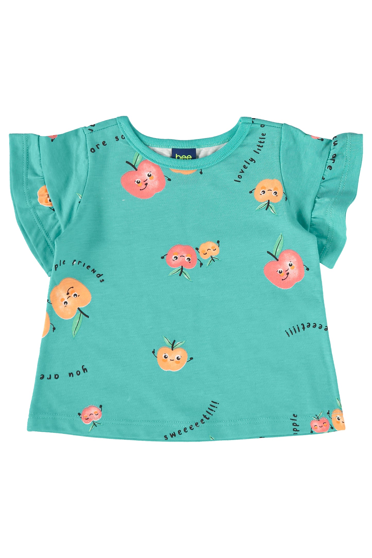 Set 2 piezas bebe niña color azul claro Bee loop 17984 - AB2191