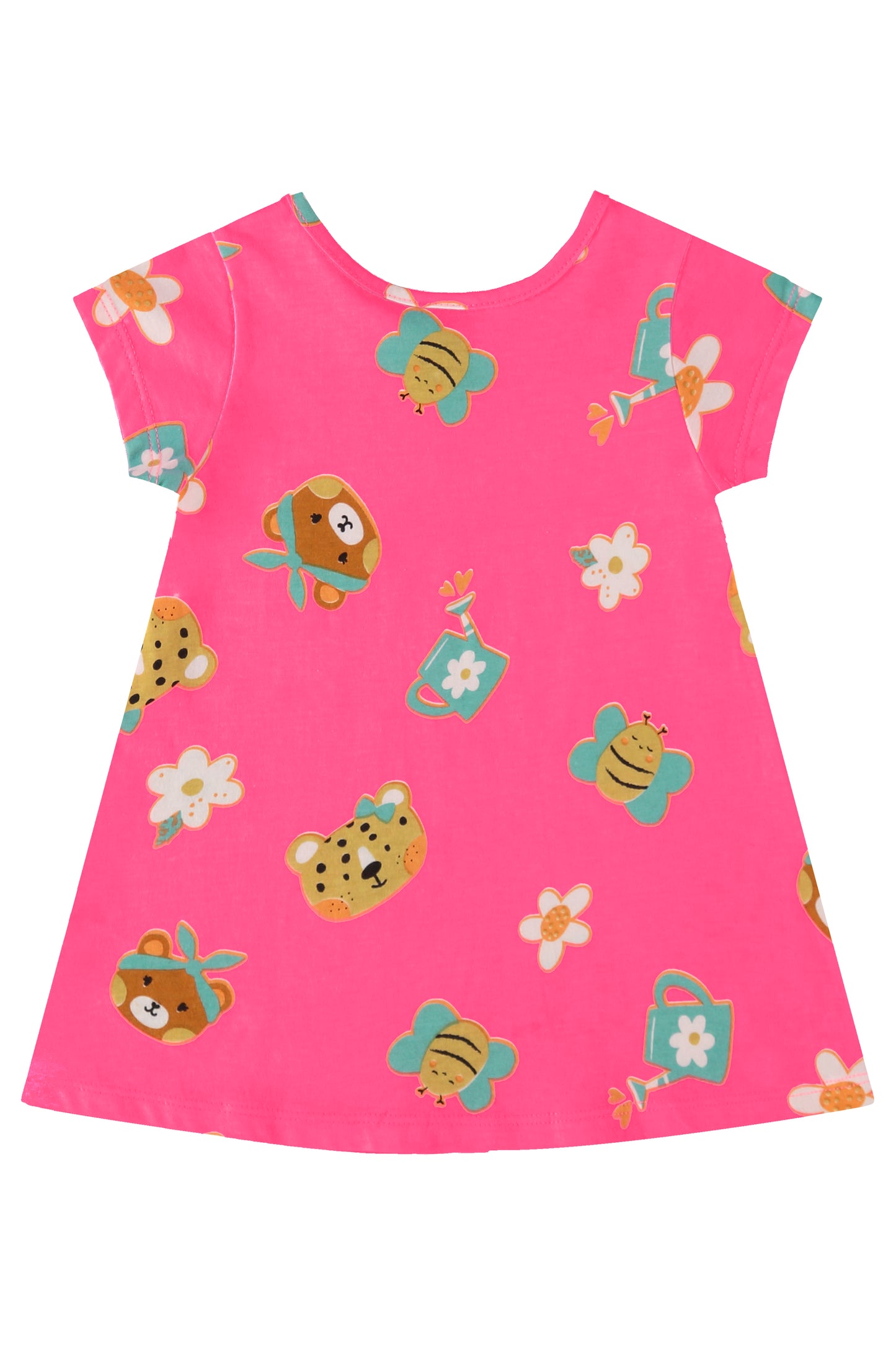 Vestido rosado Bee loop 17987 - FLO958
