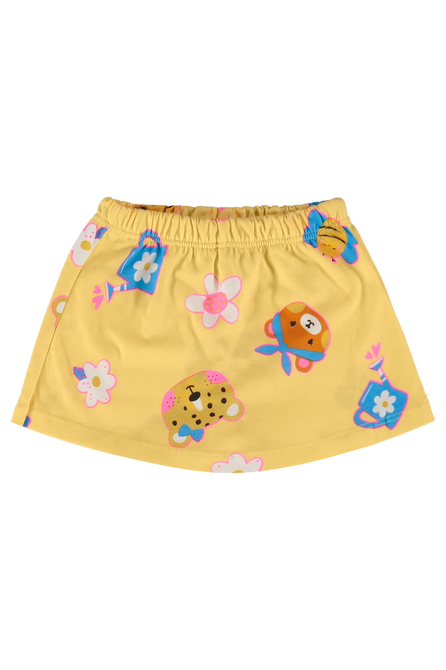 Set 2 piezas camisa rosada y falda amarilla Bee loop 17989 - 072033