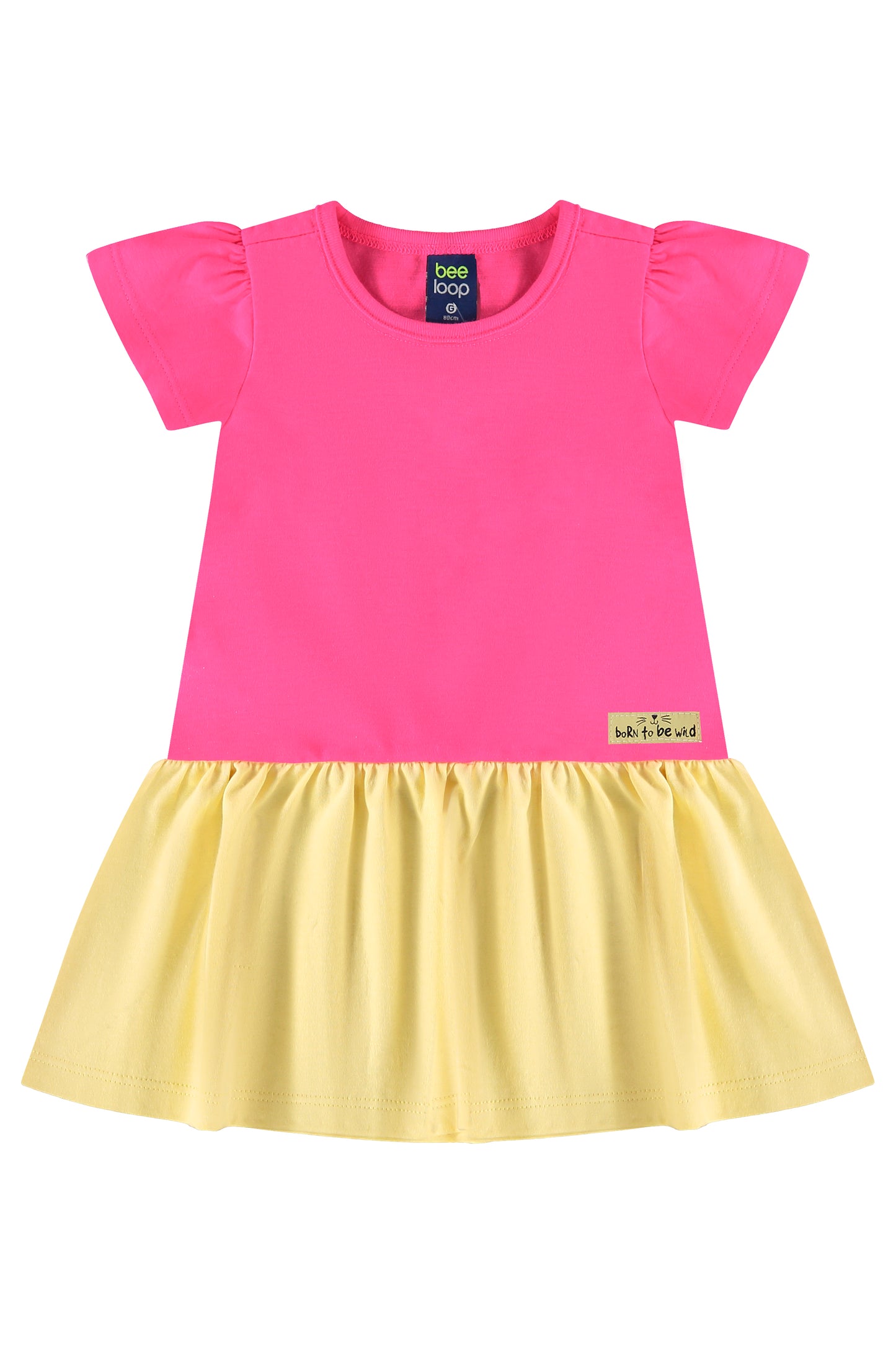 Vestido rosado Bee loop 17990 - 072033