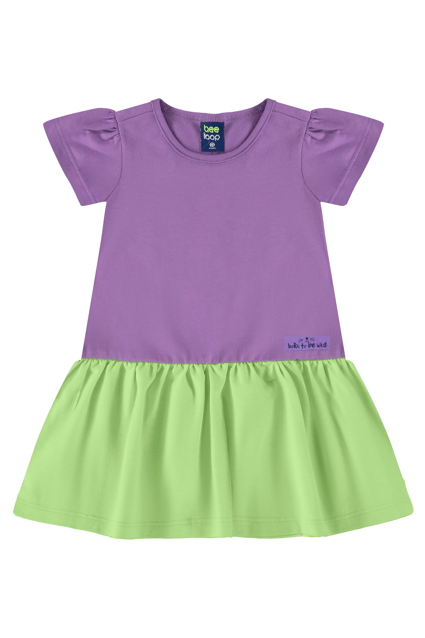 Vestido bebe niña morado Bee loop 17990 - 173617