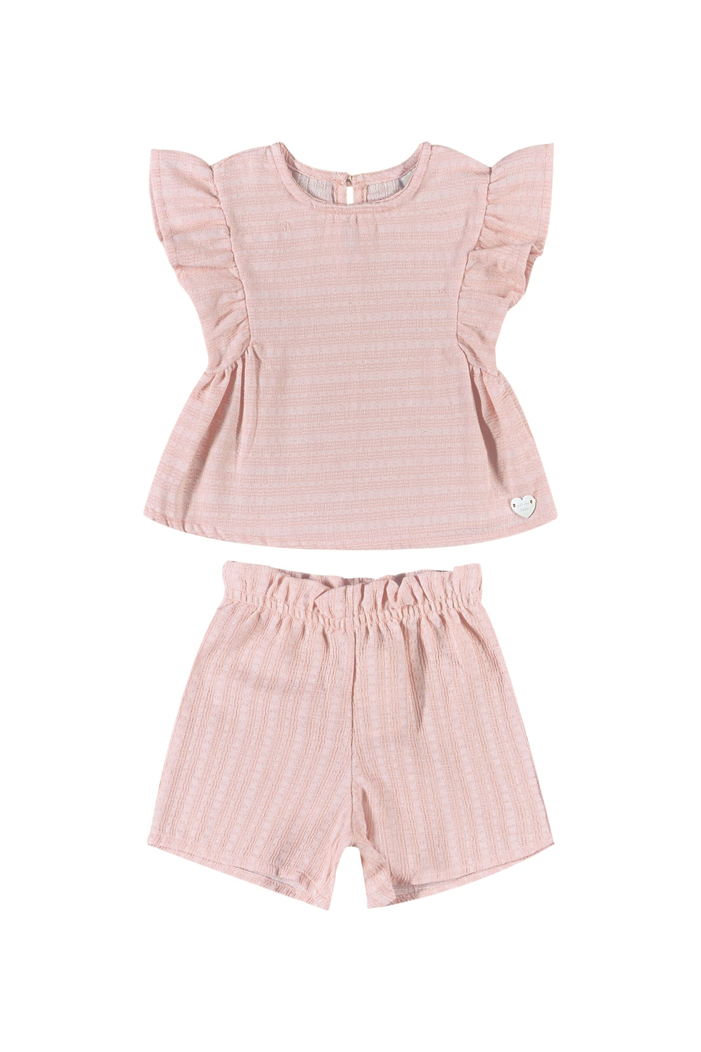Set 2 piezas salmon quimbybaby bebe niña 34130-141324