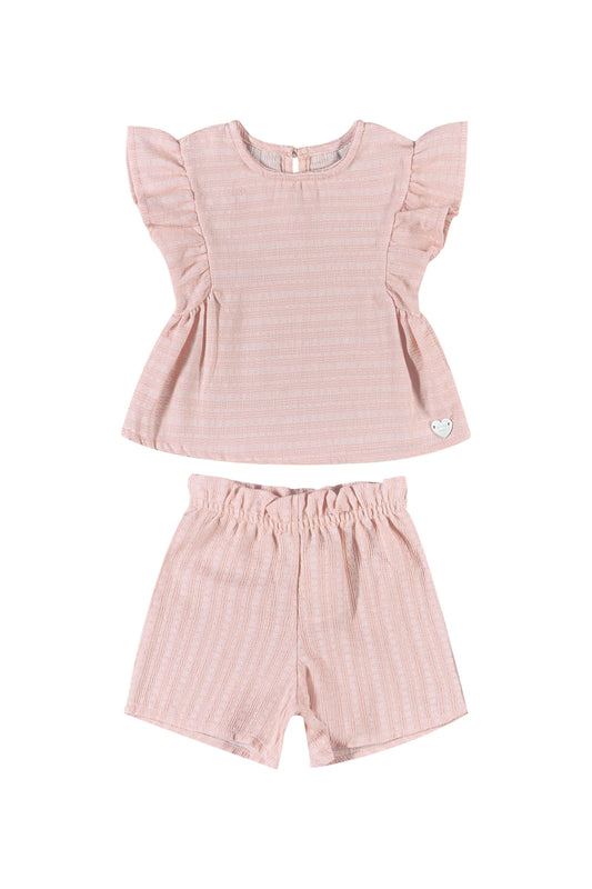 Set 2 piezas bebe niña salmon quimby 34130-141324