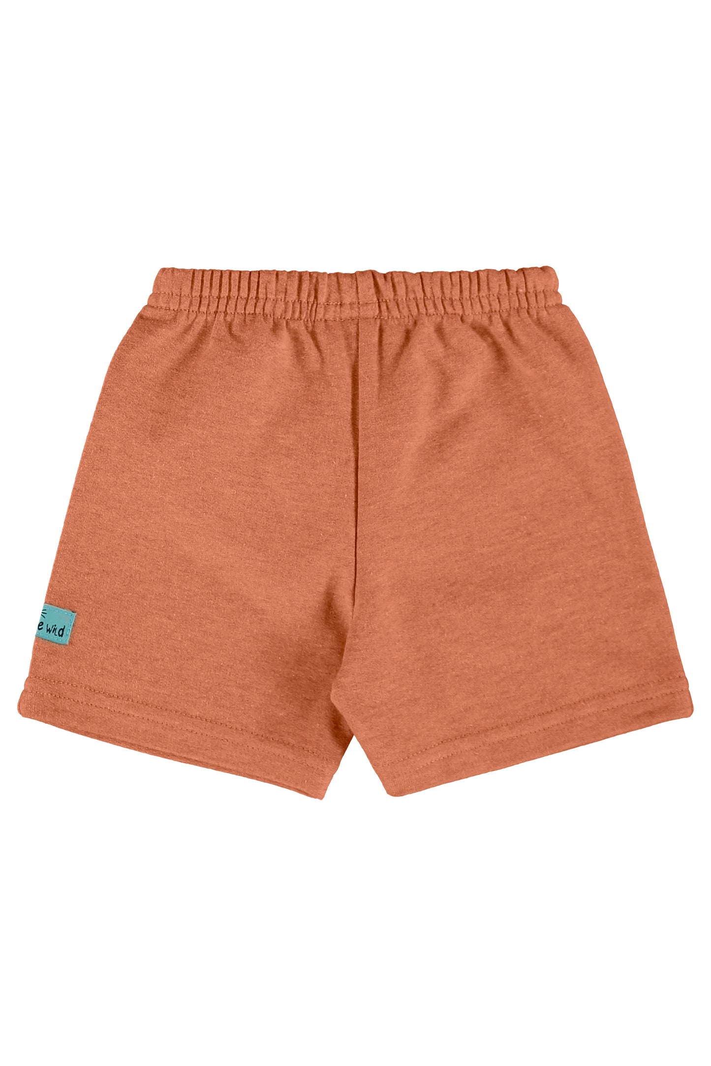 Conjunto camisa azul short cafe Bee loop 18002 - 155218