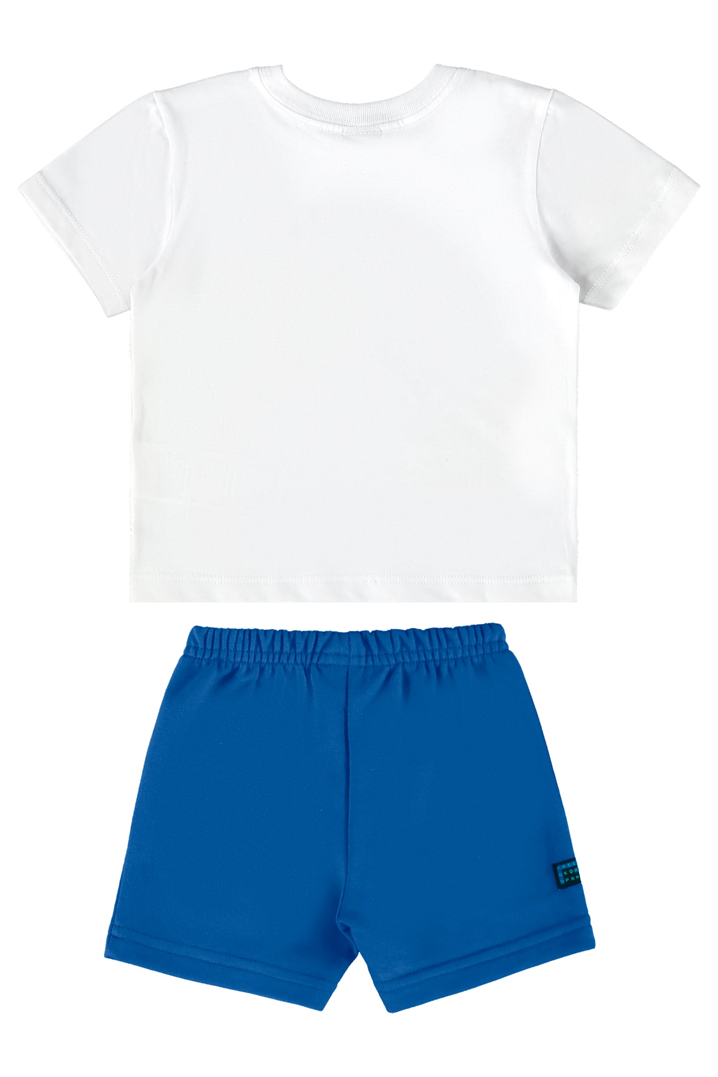 Set Conjunto camisa blanca short azul Bee loop 18003 - 000101