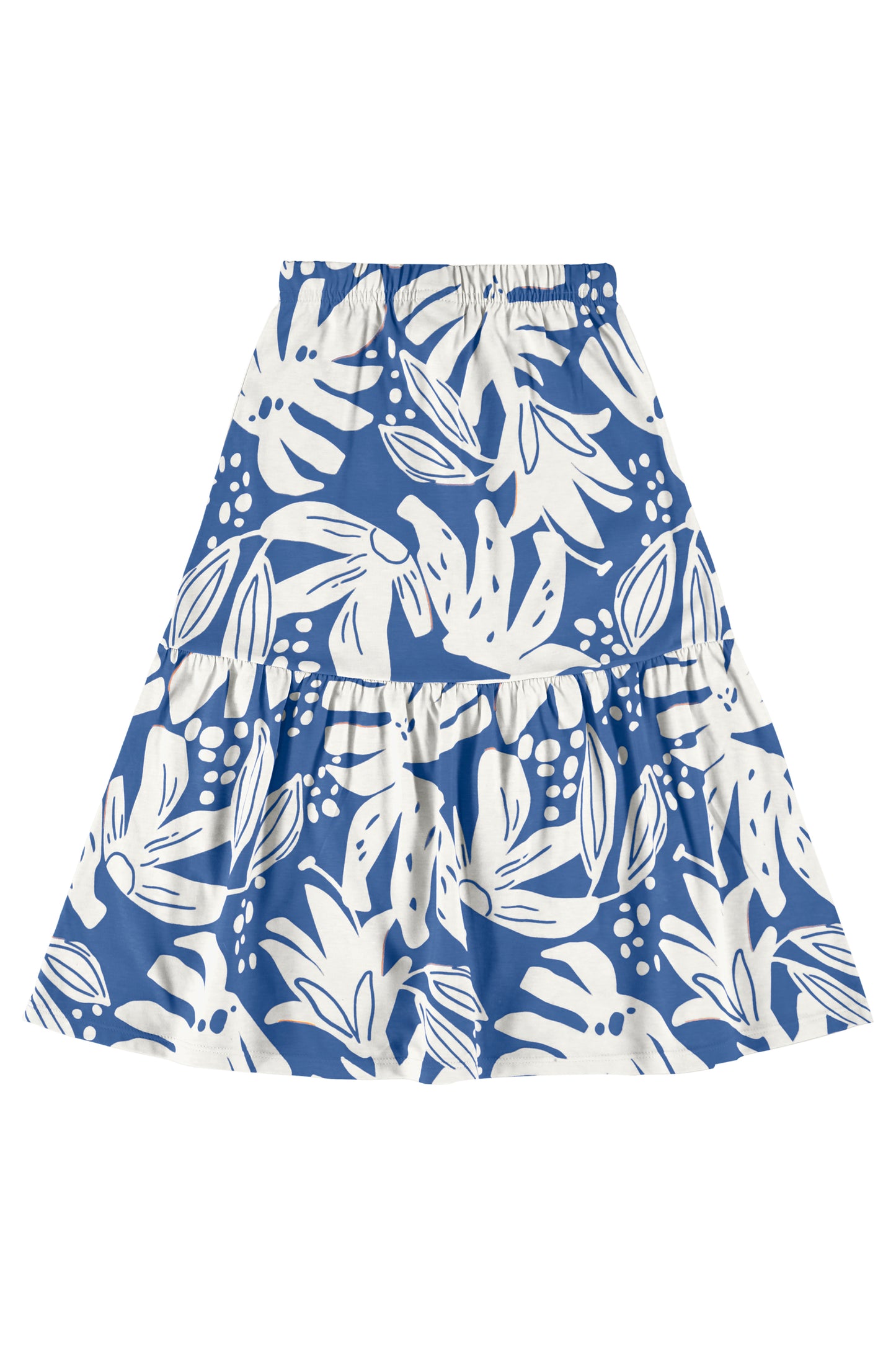 Conjunto blusa blanca falda azul Bee loop 18020 - 000106