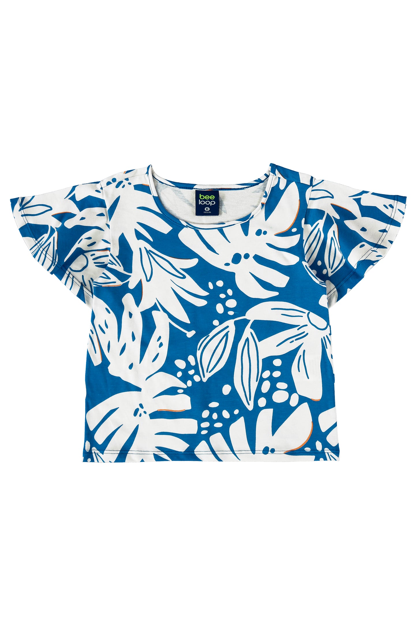 Conjunto blusa azul shorts azul Bee loop 18022 - FLO972