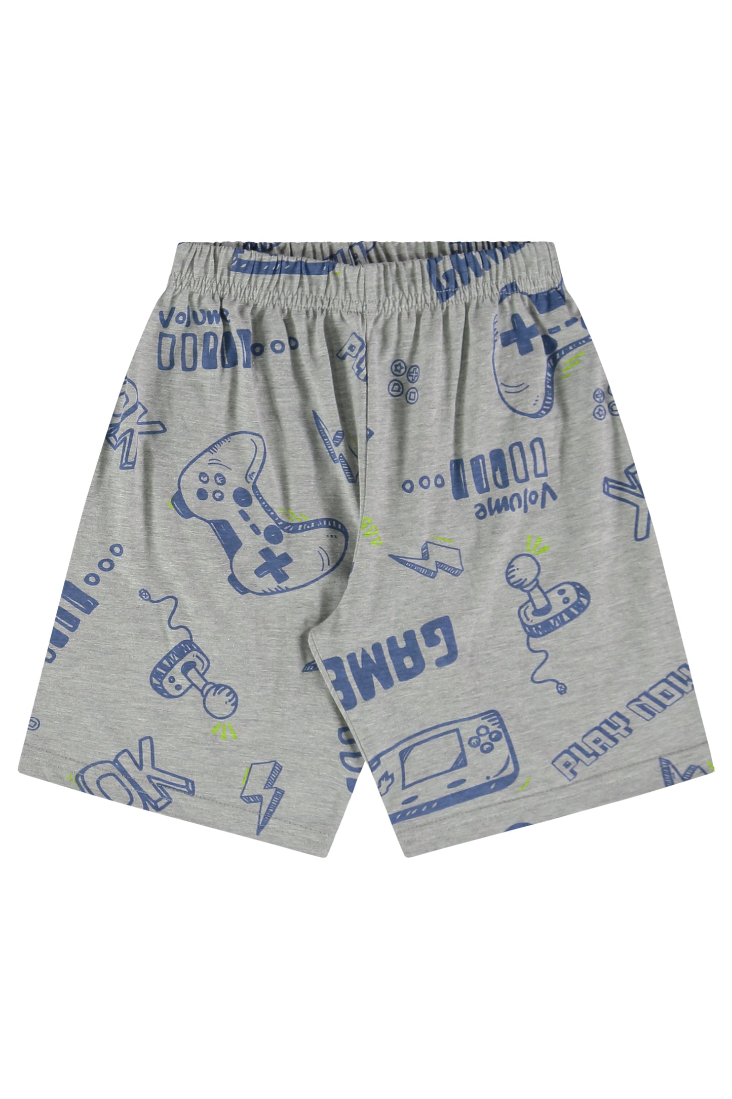 Set Conjunto camisa verde menta short gris Bee loop 18042 - 130535
