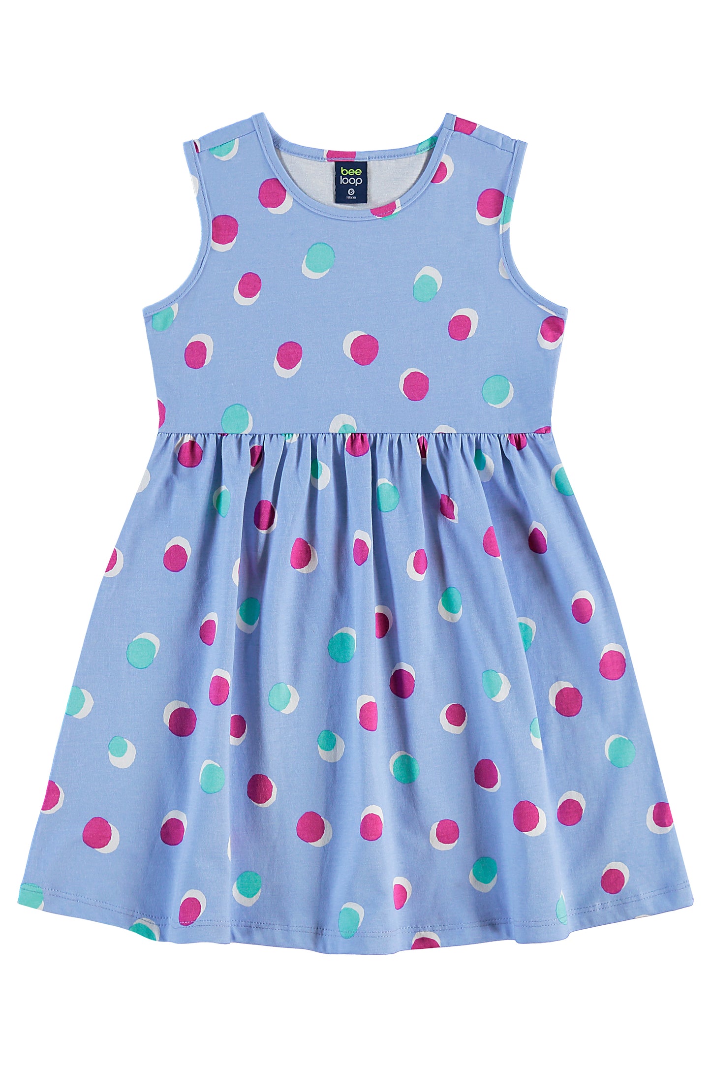 Vestido azul niña Bee loop 18141-BOL197