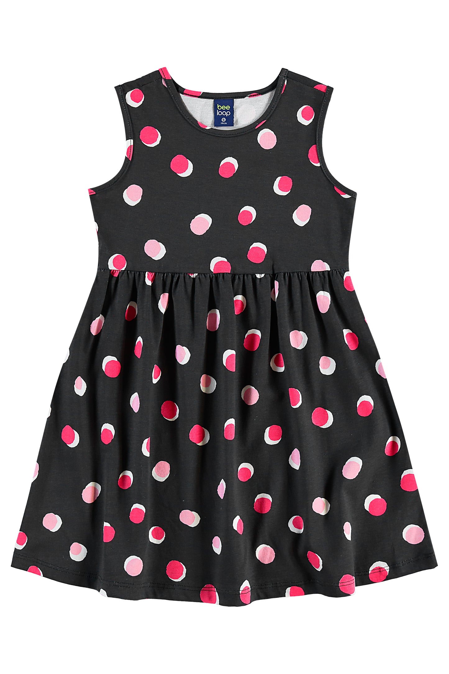 Vestido negro niña Bee loop 18141-BOL198