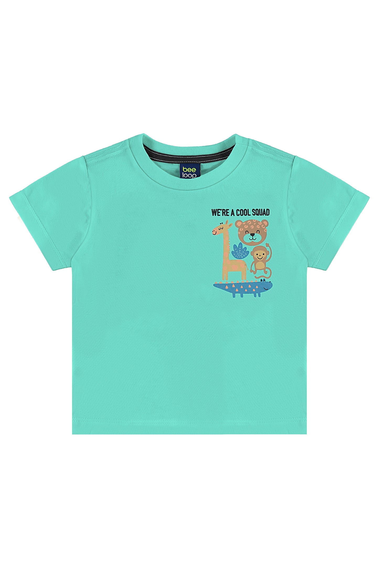 Set conjunto niño animales azul Bee loop 18151-145420
