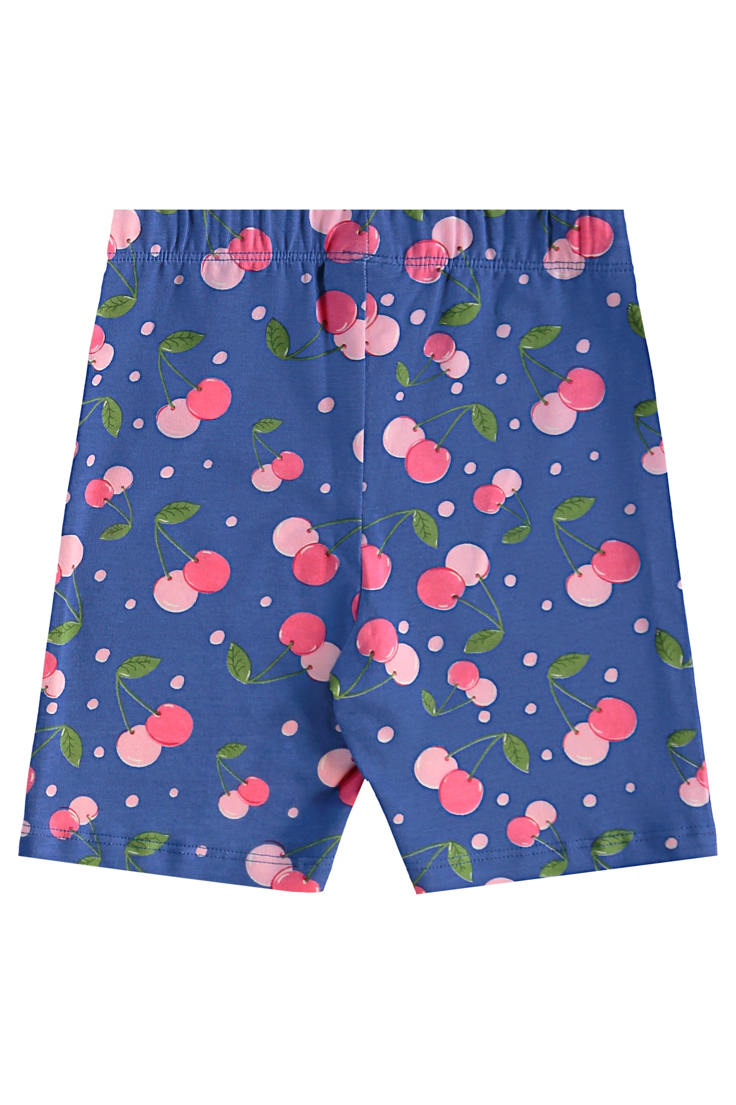 Set conjunto camisa morada short azul cerezas niña Bee Loop 18212-182043