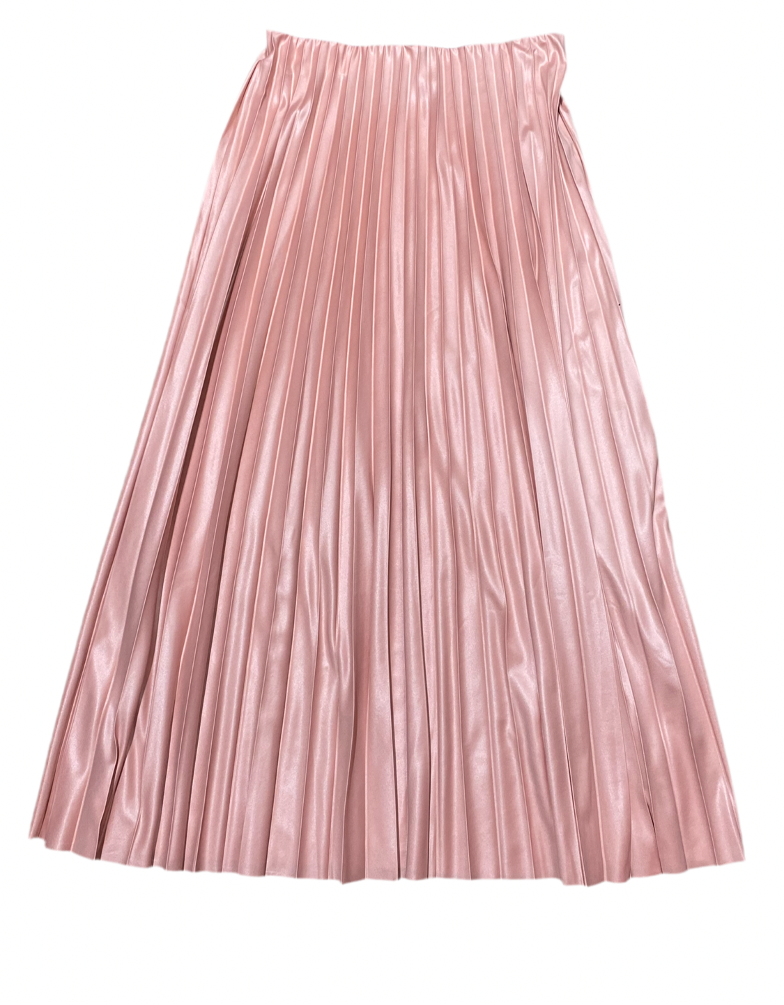 Falda dama larga Plizada rosa 890690