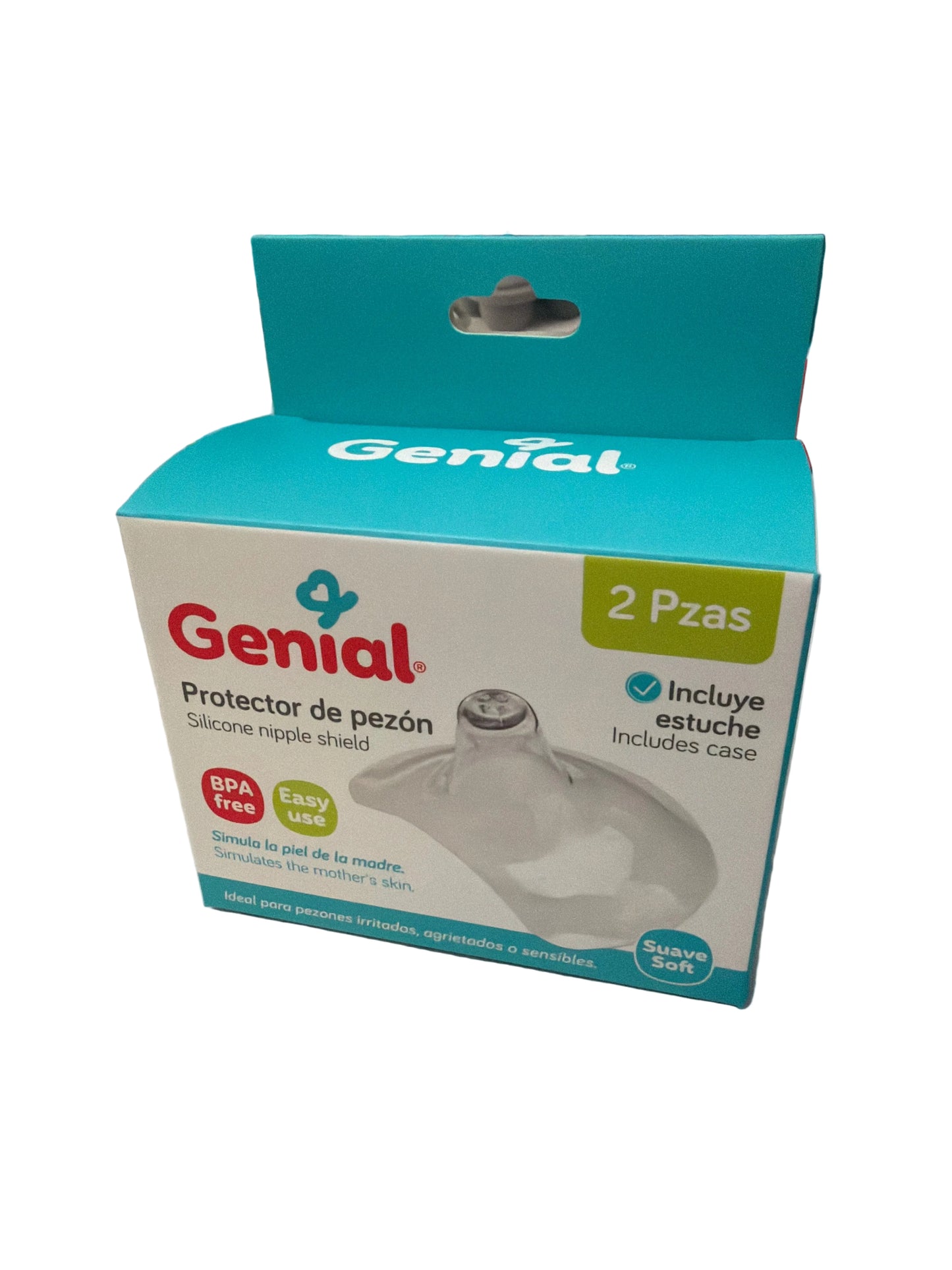 Protector de pezon Genial 2 piezas pezonera lactancia