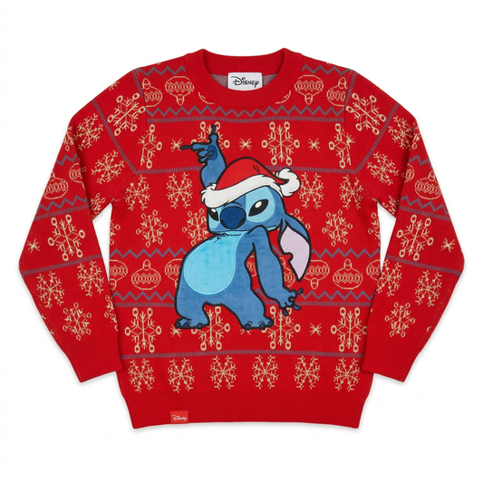 Sueter navideño niña rojo Stitch D1-STI-113D 590490