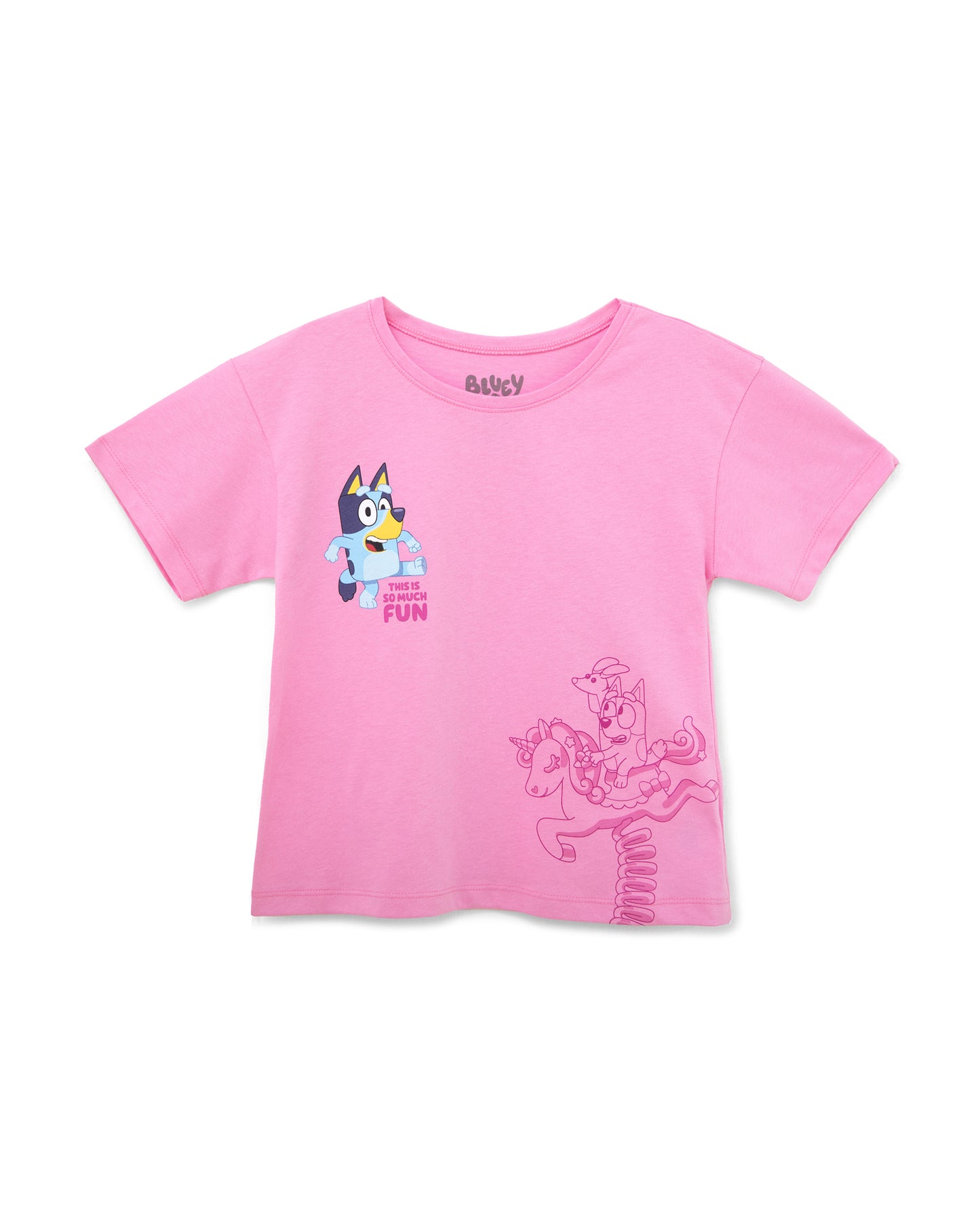 Camisa rosada Bluey niña St Jacks 2030218301