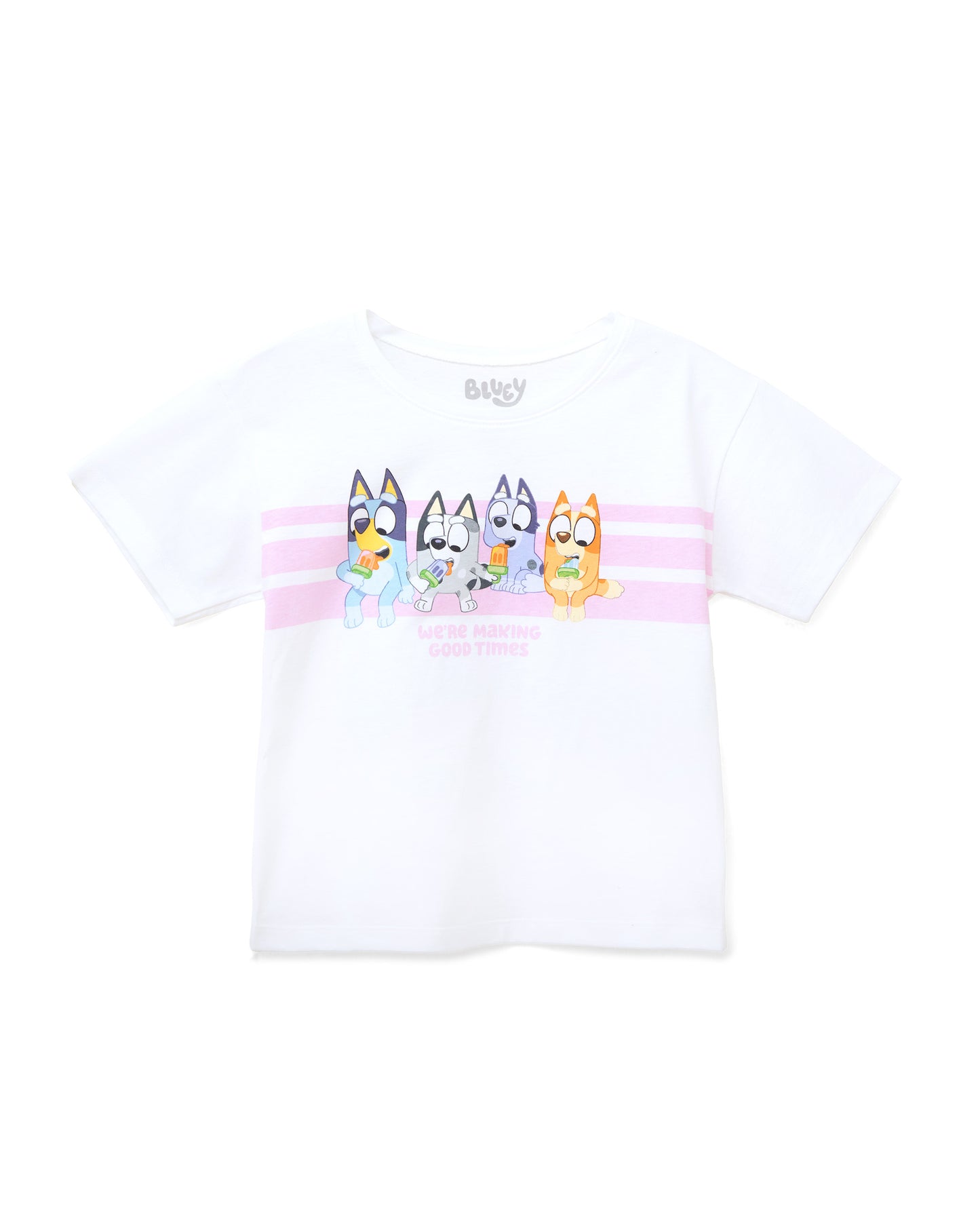 Camisa rosada Bluey niña St Jacks 2030218302