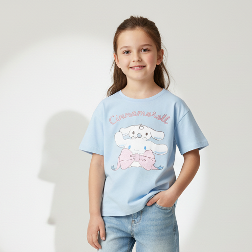 Camisa azul celeste niña Cinamorroll St Jacks 2030219401