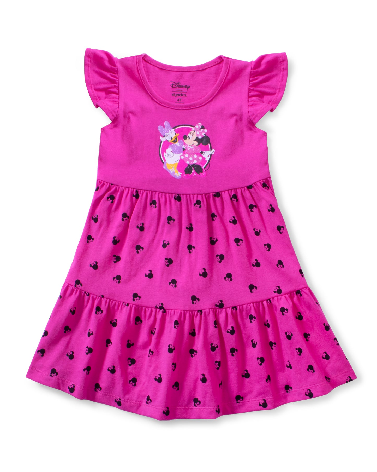 Vestido Disney St Jacks Minnie Rosa Niña 2090043403