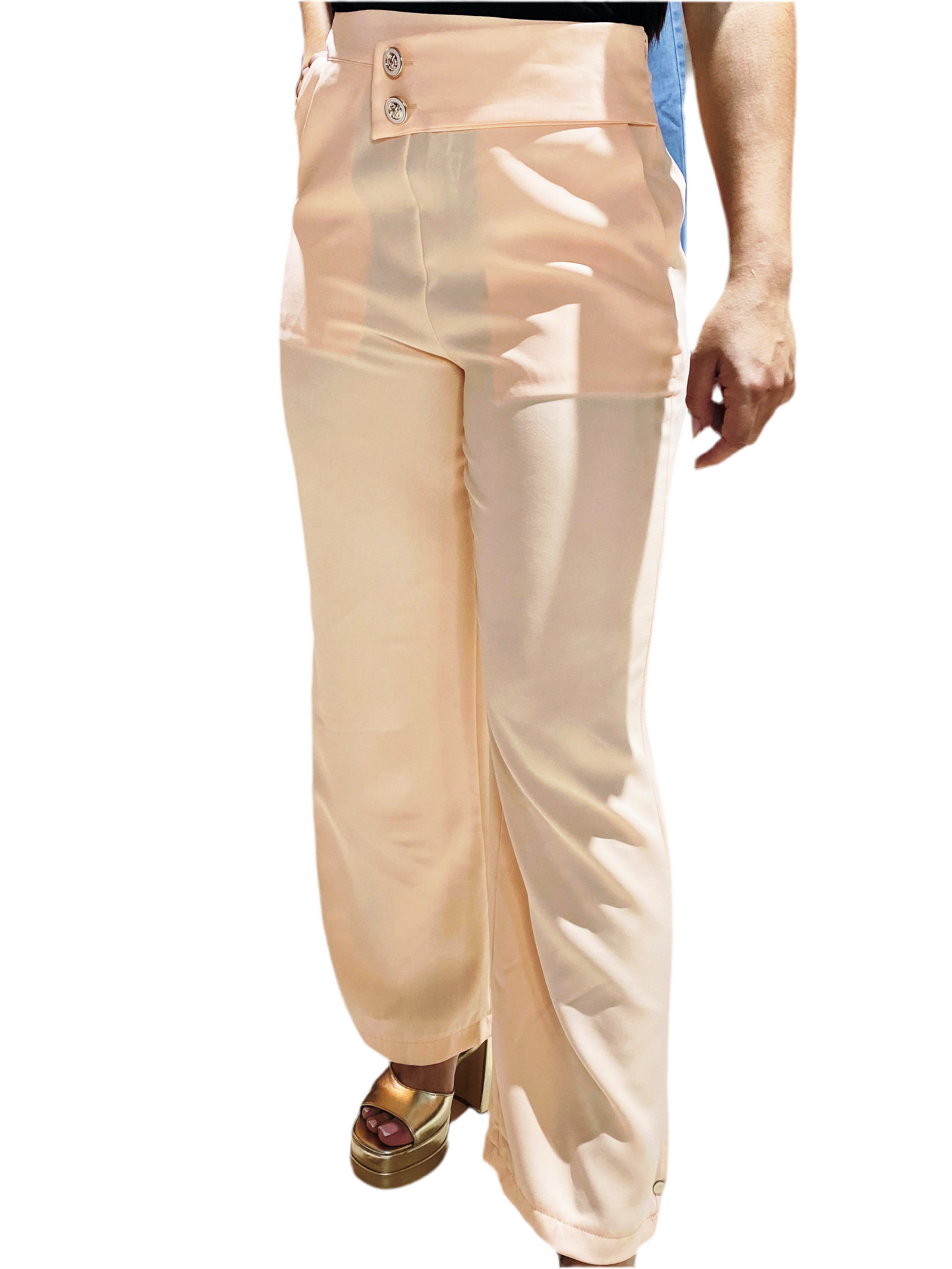 Pantalon Dama Tela Formal Salmon INT3-1734 690590490 promo 3x1000