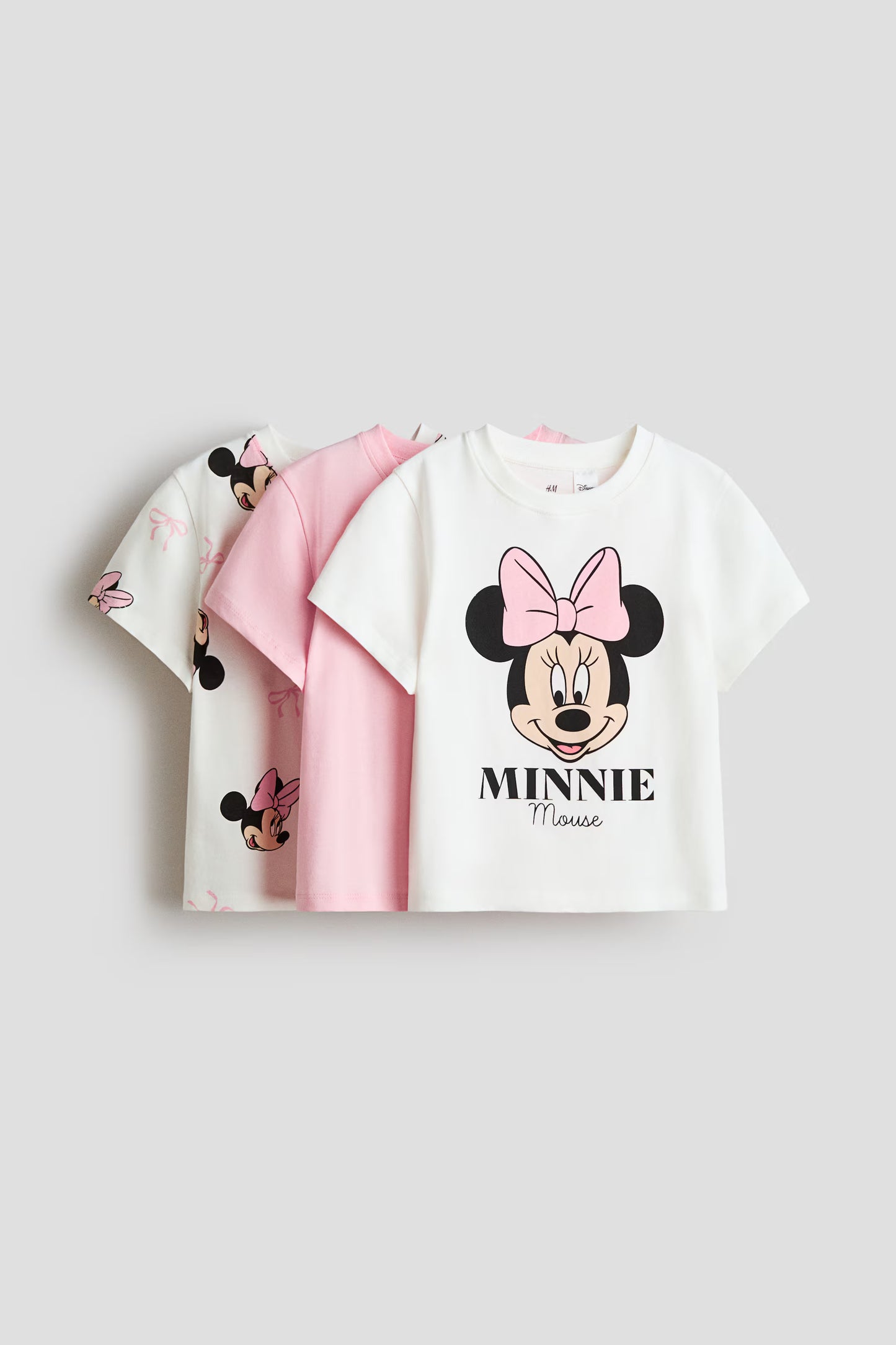 Set 3 camisas minnie niña H&M 0937175086