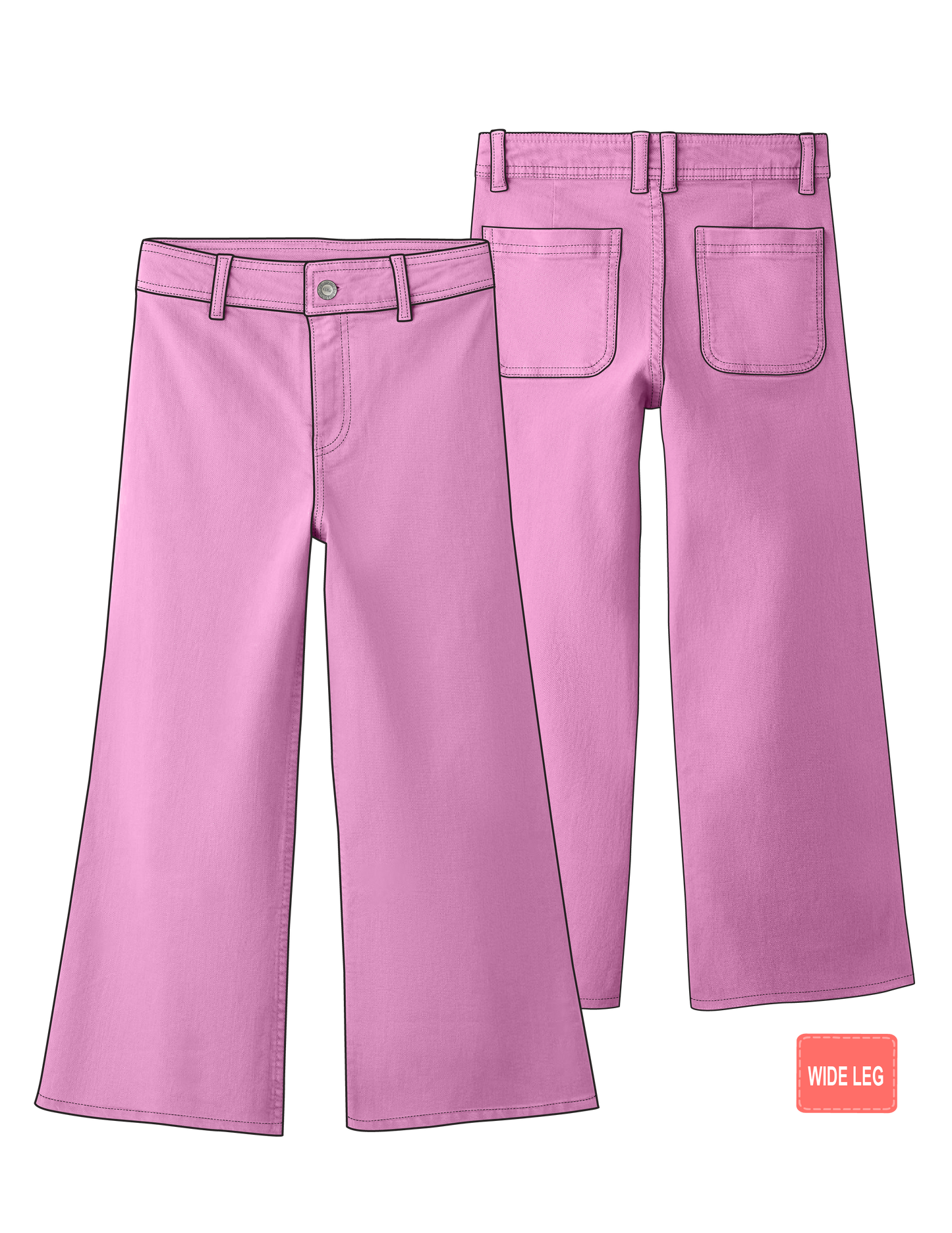 Pantalon rosado niña St Jacks 2190065102