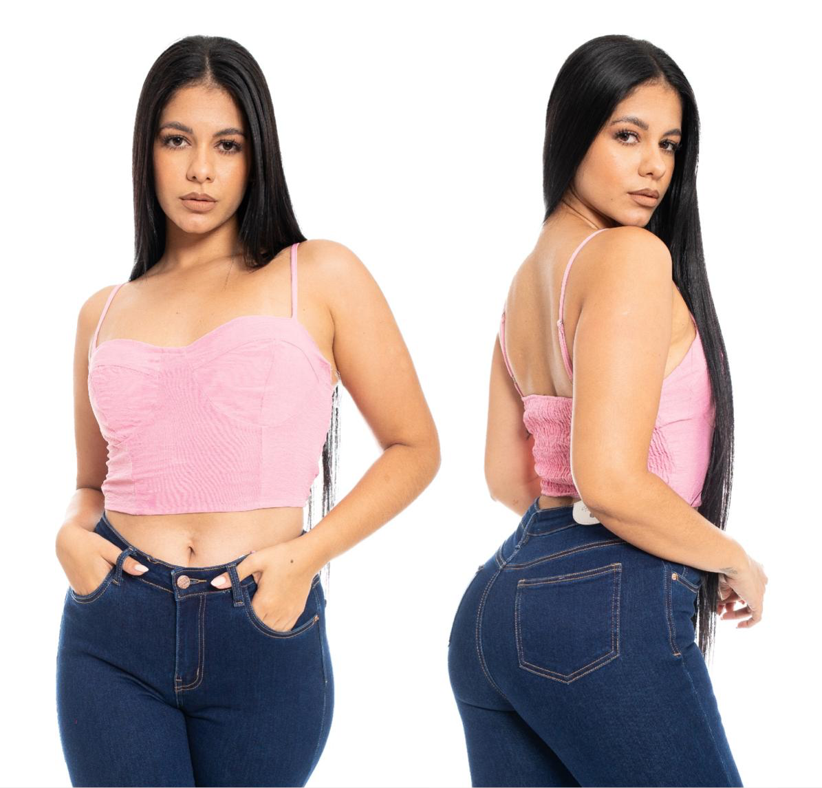 Camisa para dama CTD1199-20 395295 rosada Promo 4x1000