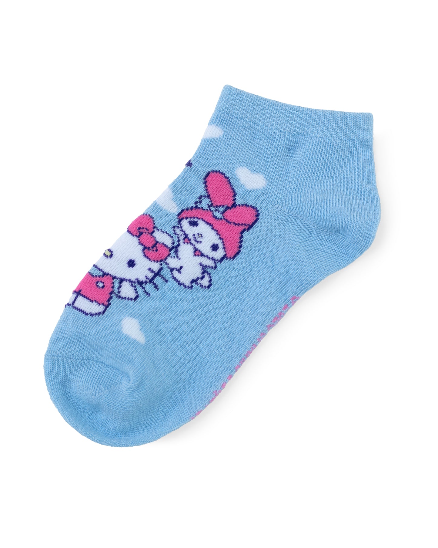 Set paquete 3 Calcetines azul, blanco, morado Hello Kitty & Friends niña St Jacks 2700014601 promo 3x1000
