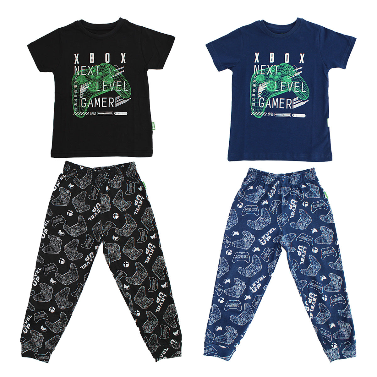 Pijama negra Xbox niño Tinytots 2790 promo 2x1000