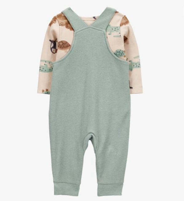 Set 2 piezas bebe niño animales Carters