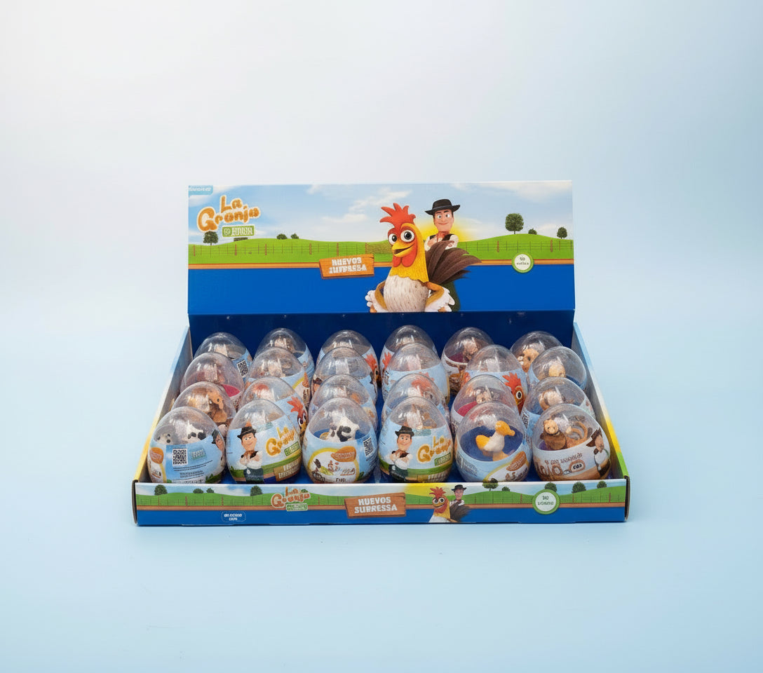 Juguete huevo la granja de zenon RT-GDZ3-SF bebe niño niña 250190