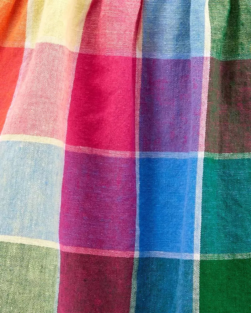 Set 2 piezas niña Carters cuadros colores
