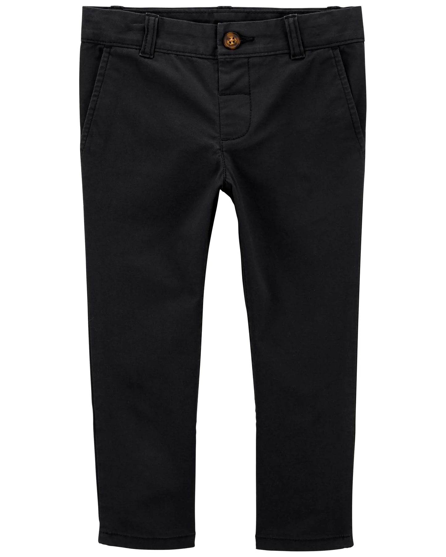Pantalon negro tela formal Carters